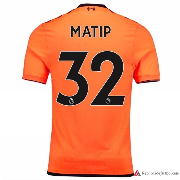 Camiseta Liverpool Tercera equipación Matip 2017-2018